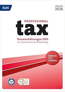 tax 2026 Professional: Steuererklärungen 2025 für Unternehmer & Selbständige