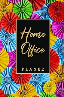 Home Office Planer: Tagesübersicht I ToDo Listen I Notizen & Weitere Extras I 160 Seiten I A5 I Tolles Geschenk I Edition Regenschirm Bunt I Perfekter Organizer fürs Homeoffice
